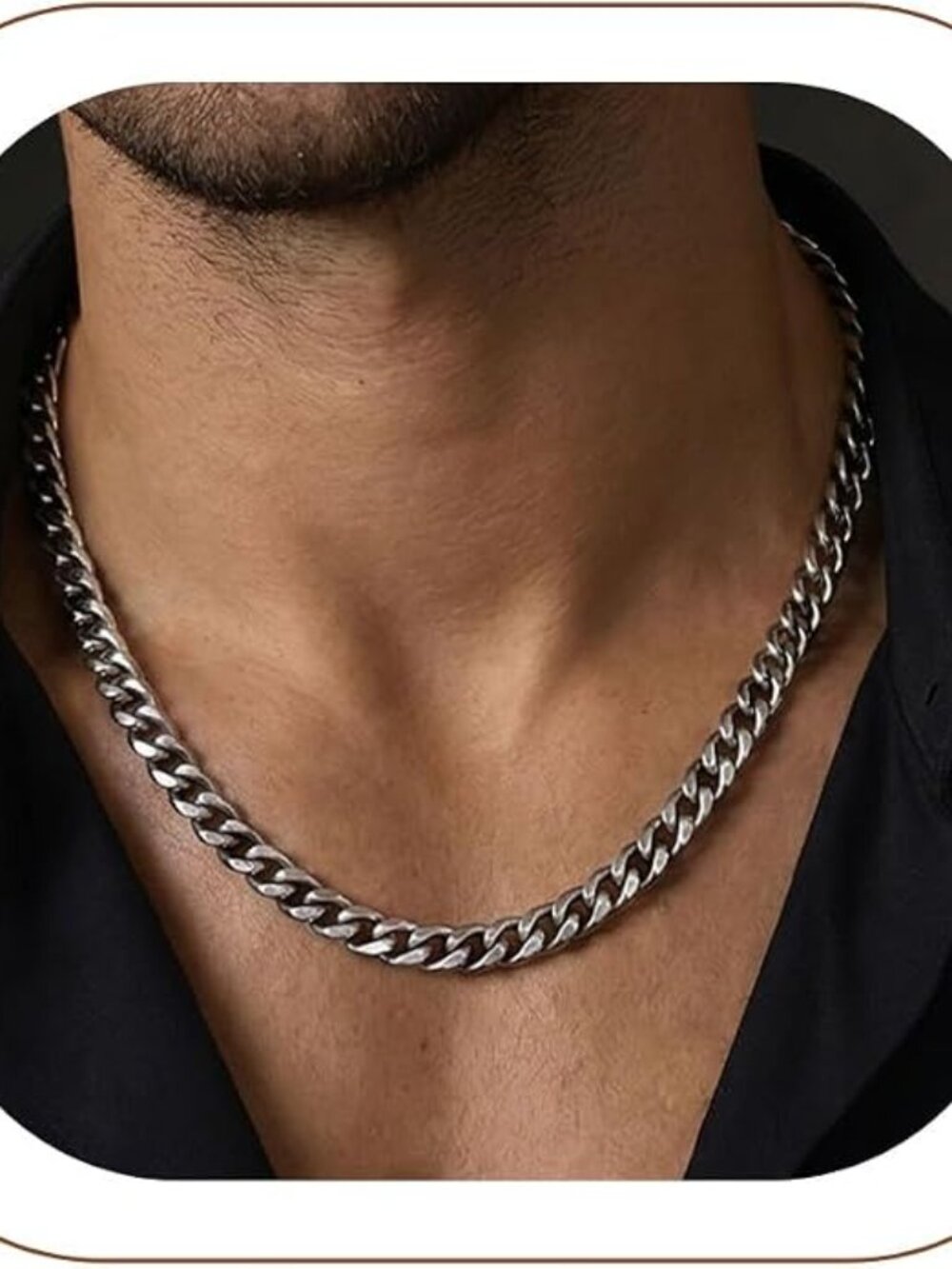 Mens Stainless Steel Necklace